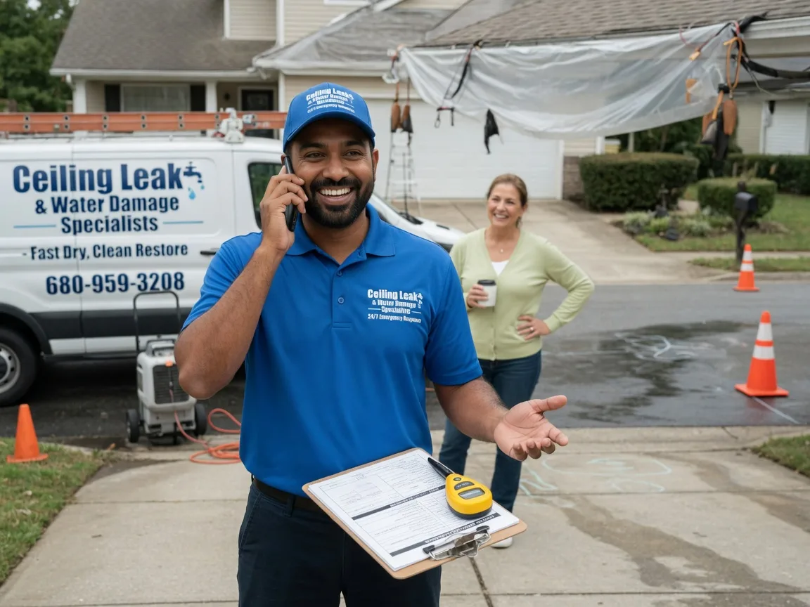 Ceiling Leak Cleanup Clear Lake, IA FAQs
